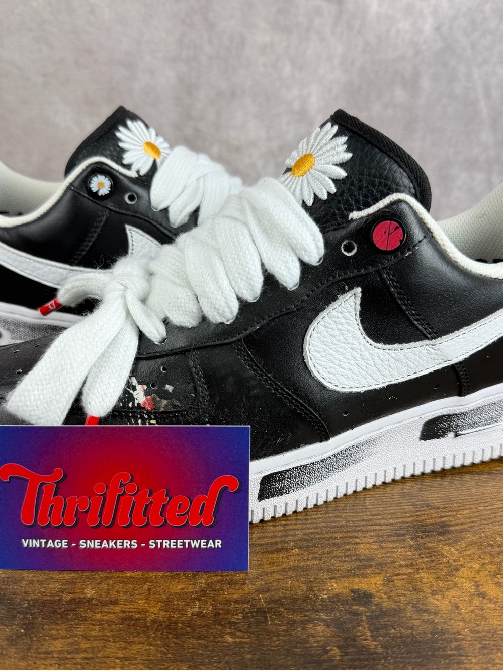 Nike Air Force 1 Low G-Dragon Peaceminusone Para-Noise Size 7 AQ3692-001 OG Rare